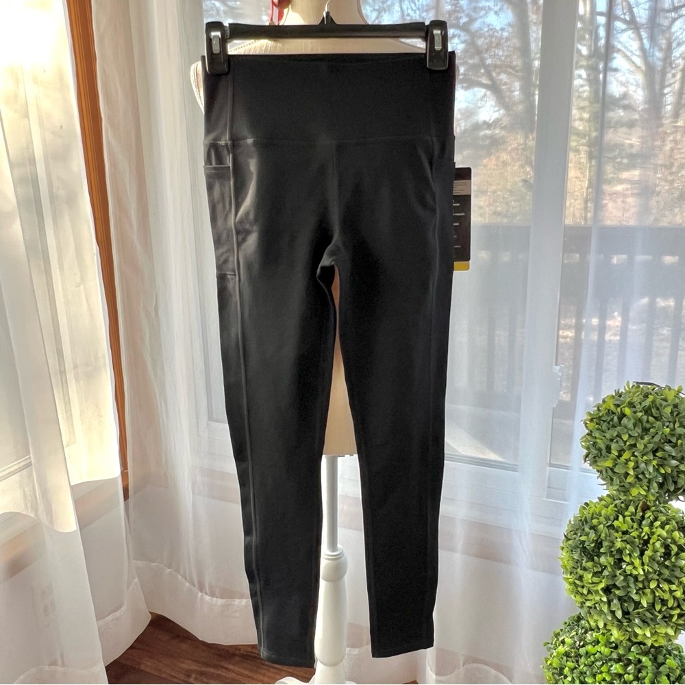 Skechers GoWalk GoFlex High Waisted Leggings Black Size Small NWT - Picture 2 of 15